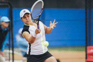Ash Barty is also representing Charleville at the Australian Open. 