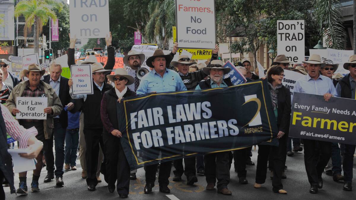 TAKING IT TO THE STREETS: Fair and balanced land use laws will help grow agriculture and create jobs says AgForce president Grant Maudsley.