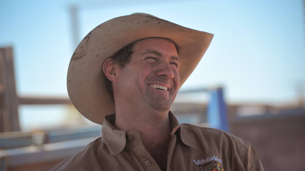 Mount Isa-based vet Ed Butterworth, North West Veterinary Clinic.