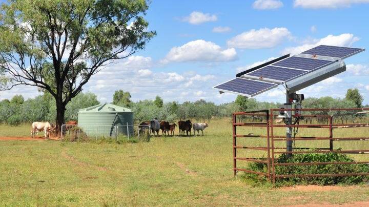 Namoi is described as well watered with a numer of water sources including three solar bores.