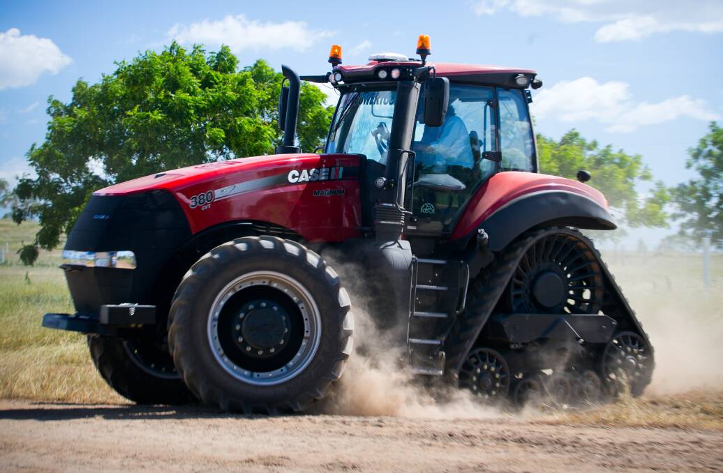 Some farming operations are better suited to tracks, while others are better suited to tyres.