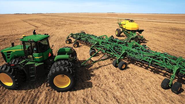 TIME TO SOW: Anzac Day historically signals the winter crop planting window across many parts of Australia. Photo - deere.com