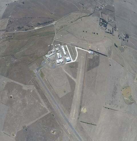 Goulburn airport aerial shot