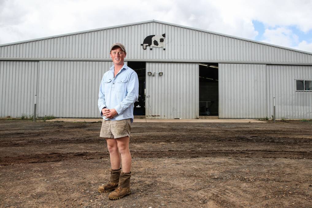 INITIATIVE: Mr Wortley completed Fonterra's 'Proud to be a dairy farmer' program. Picture: Morgan Hancock
