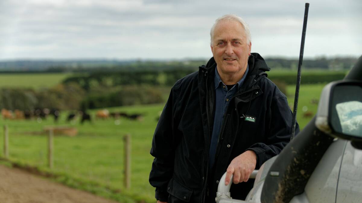 PARTING WISDOM: In his last week as Australian Dairy Farmers president Terry Richardson says the organisation must undergo big changes.