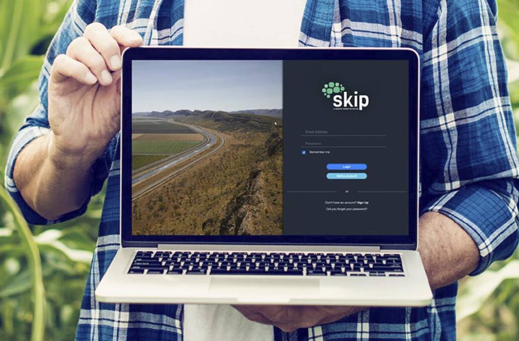 AUS-US PARTNERSHIP: The three companies behind Skip say the platform can assist with on-farm decision making. Photo: Supplied.