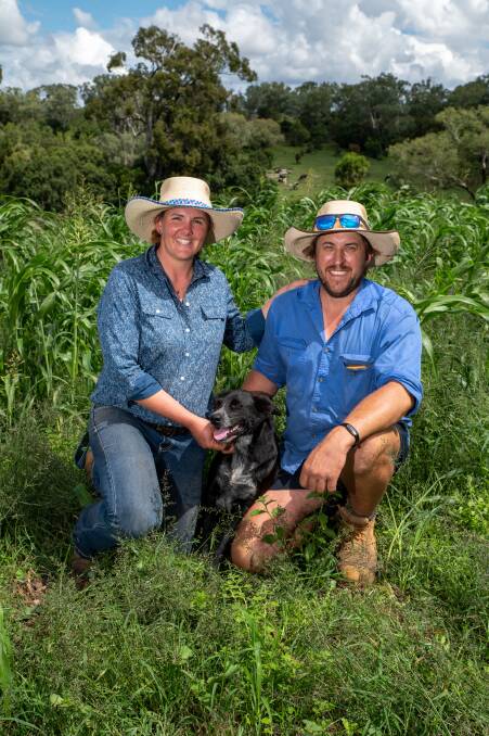 Kait and Brenden Ballon are on a mission to improve soil health at their dairy farm.