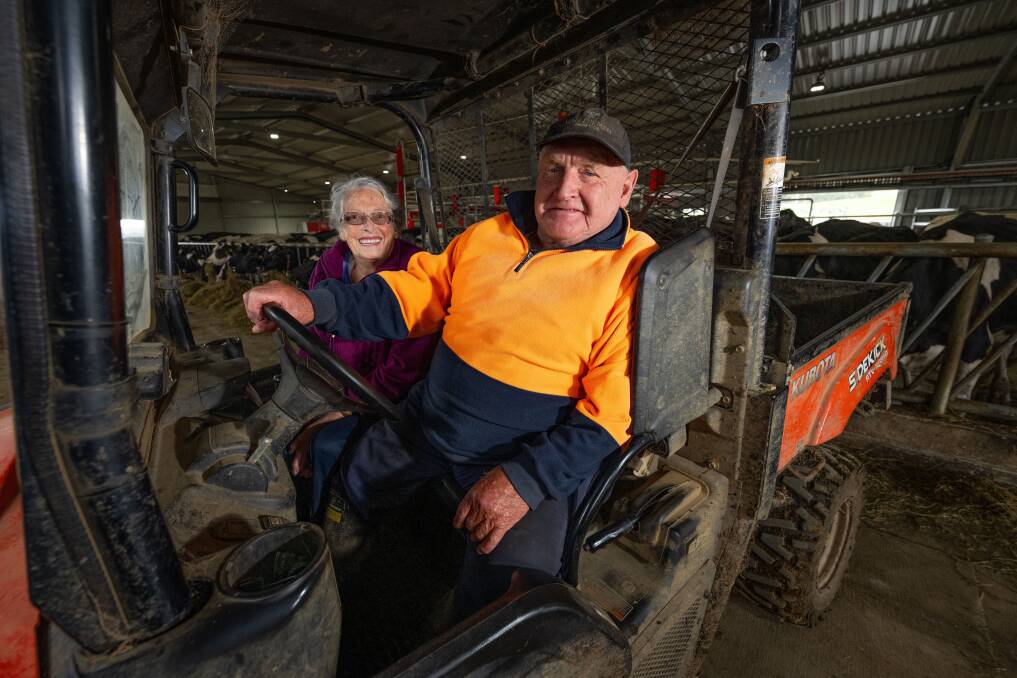 South Riana farmers Denise and Robbie Fielding. Picture by Katri Strooband