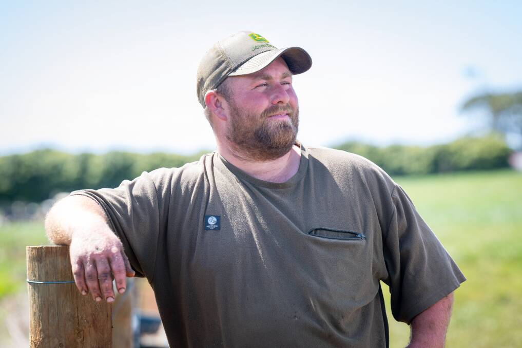 Cam Wilson said a Fonterra program for young dairy farmers helped him deal with setbacks. Picture by Katri Strooband