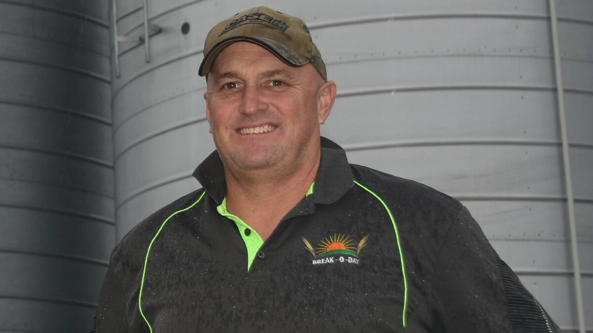 CAREER CHANGE: Jason Fogg has worked multiple careers in media and defence logistics, but has found skills developed there transferable to agriculture.