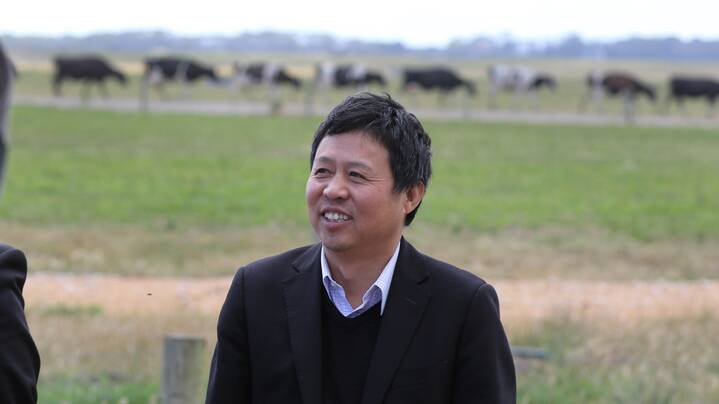 Van Dairy owner Xianfeng Lu purchased the Woolnorth dairy business in 2016 for $280 million. File photo