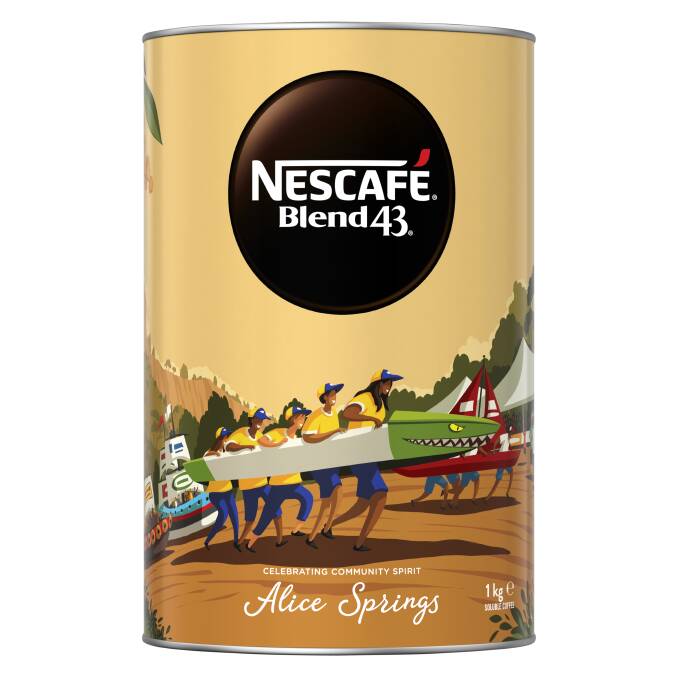 The Henley-On-Todd Regatta will be featuring on a new coffee tin. 