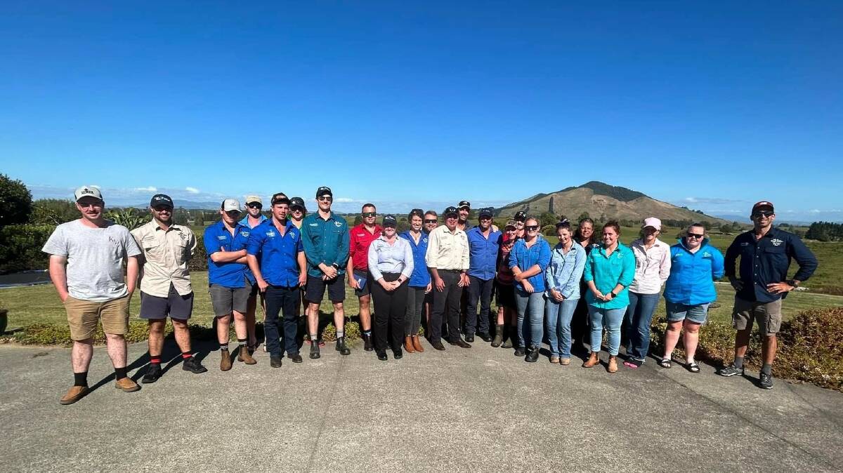 About 20 young south-west Victorian dairy farmers recently travelled to New Zealand for the WestVic Dairy -Young Dairy Network NZ Dairy Study Tour. Picture supplied