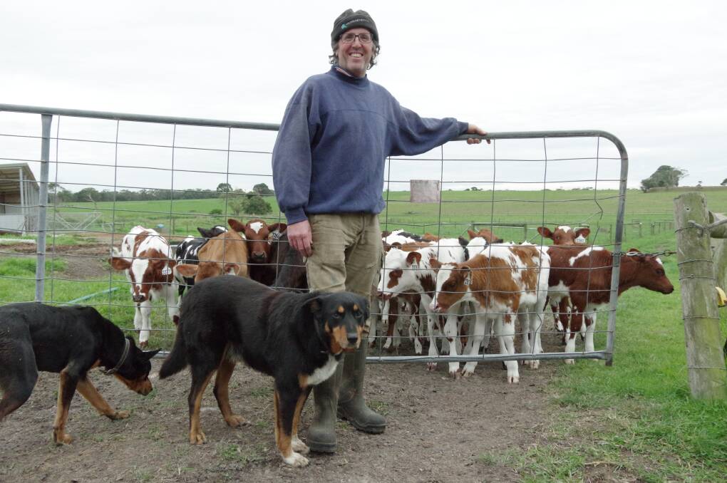 Peter Young is planning to build a new calf shed, which will necessitate expanding the capacity of his current effluent ponds. Picture by Jeanette Severs 