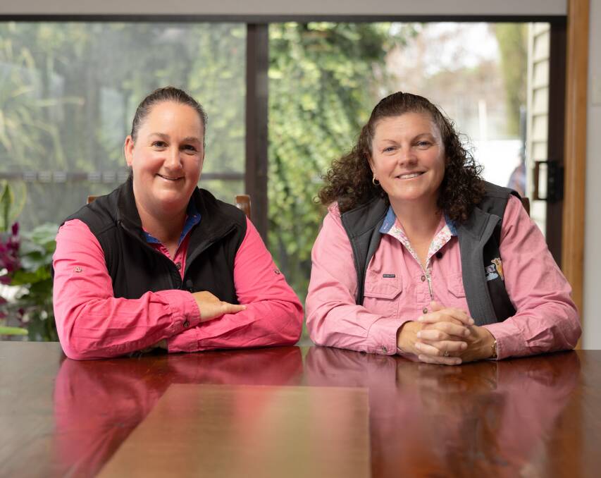 Southwest Victorian dairy farmers Sara-Jane Rae and Tracy Gaut encourage other farmers to complete the Our Farm, Our Plan program. Picture supplied by Dairy Australia
