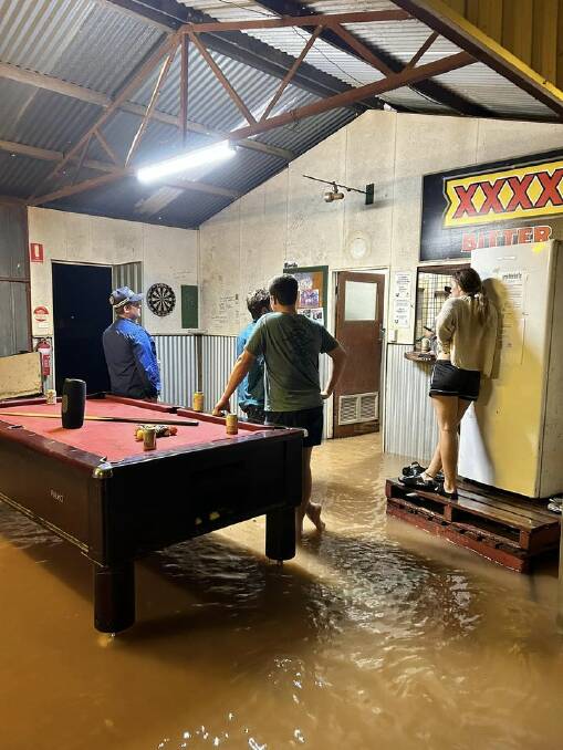 Flooding at Lorraine Station, Lorraine Pastoral Company, 240km north west of Cloncurry in Queensland. Picture: Lorraine Pastoral Company.