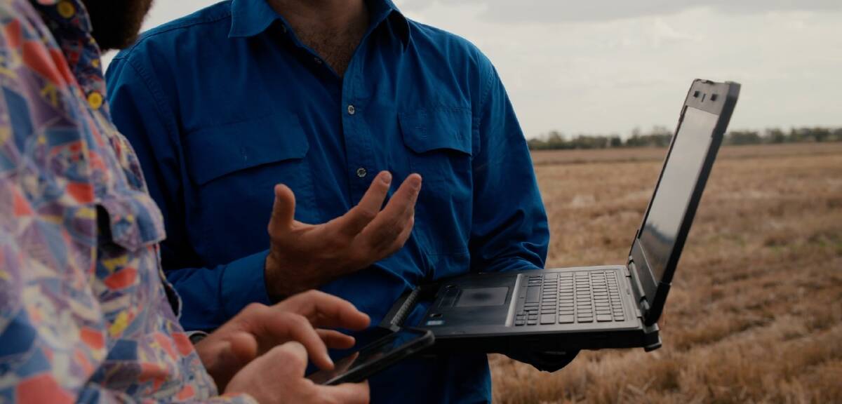 Use of smartphone apps such as Onside can help with biosecurity and management by allowing farmers to track who is on their property and what they're doing. Picture supplied