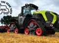 The Claas Xerion 12.650 Terra Trac has been named Tractor of the Year. Picture supplied
