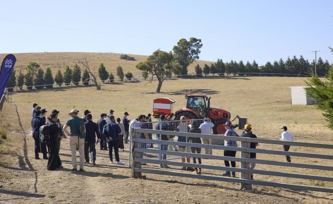 A delegation of 25 officials from Japan's Kansai Economic Federation learned about precision farming from Kubota Australia during a firsthand demonstration at Melbourne Polytechnic. Picture supplied