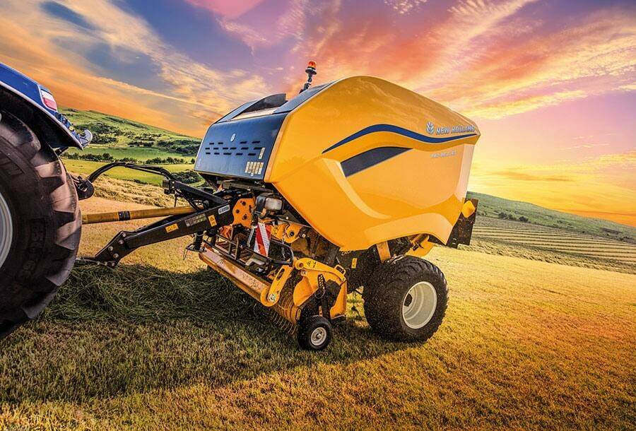 New Holland's Pro-Belt round baler has proven itself on the Fleurieu Peninsula of South Australia. Picture supplied
