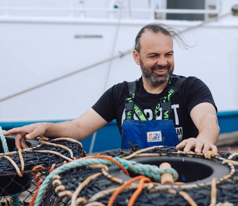 South Australian fisherman Kyri Toumazos says the mental stress of China's trading ban on rock lobster has coastal fishing communities hanging by a thread. Picture supplied