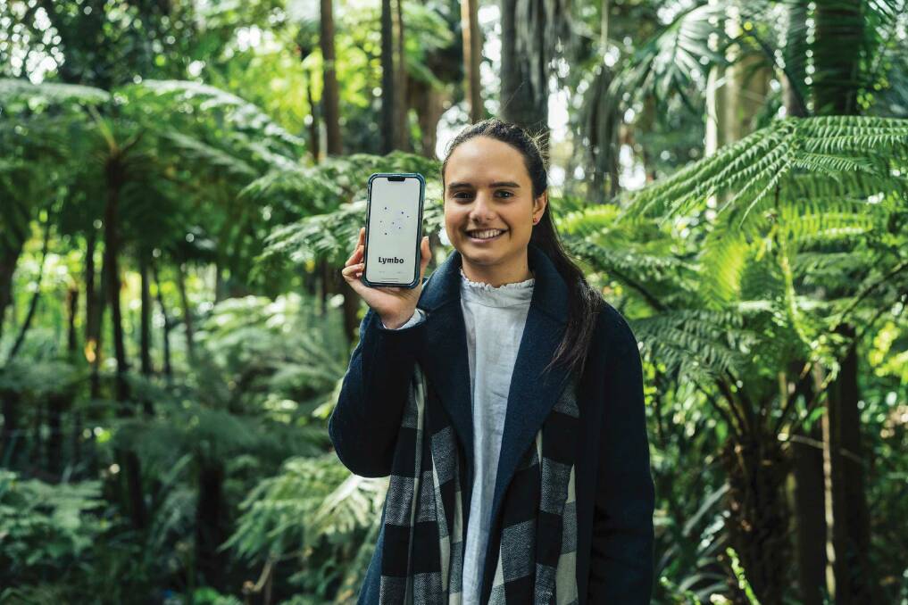 Malkah Lara Muckenschnabl is the founder of Lymbo, an app that matches agribusiness with talent using profile-based algorithms similar to a dating app. Picture supplied