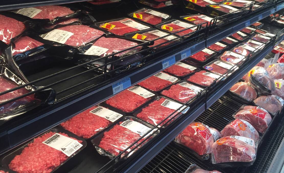 Increased export sales mean Australian shoppers pay relatively stable and low beef prices. File image.