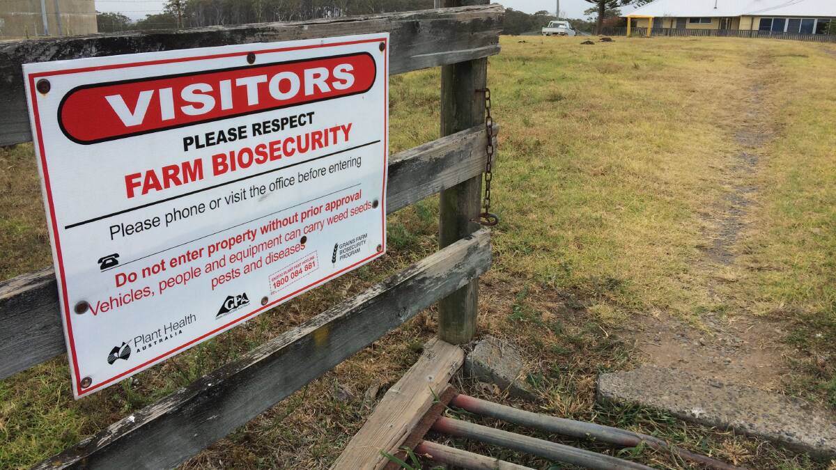 A "key concern" for the National Farmers Federation is the funnelling of collected biosecurity protection levy funds into consolidated revenue. Picture supplied.