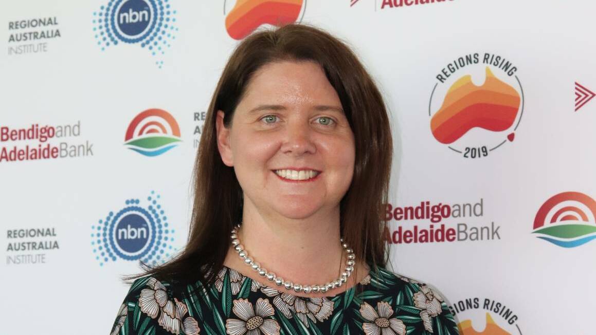 Regional Australia Institute chief executive Liz Ritchie says the nations green energy transition will present both opportunities and challenges in regional Australia. Picture supplied.