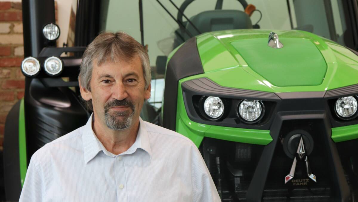 MACHINERY ON THE RISE: Tractor and Machinery Association executive director Gary Northover. 