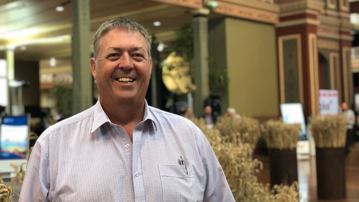 FARMERS FUTURE: Birchip Cropping Group, CEO, Chris Souness attended the AgriFutures EvokeAg conference held in Melbourne last week, aiming to ensure farmers were kept in the centre of the digital conversation. 