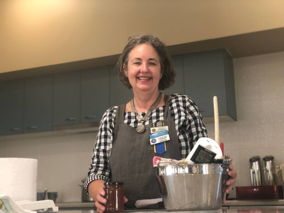 MARVELLOUS MARMALADE: Country Women's Association Macquarie Group cooking officer Amanda Colwell said backyard trees make the best marmalades. 