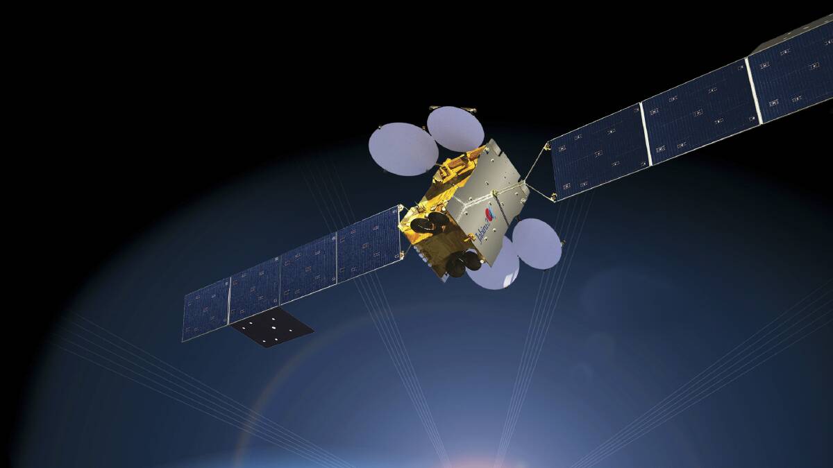 ON TOP OF THE WORLD: NBN Sky Muster is serviced by two satellites.