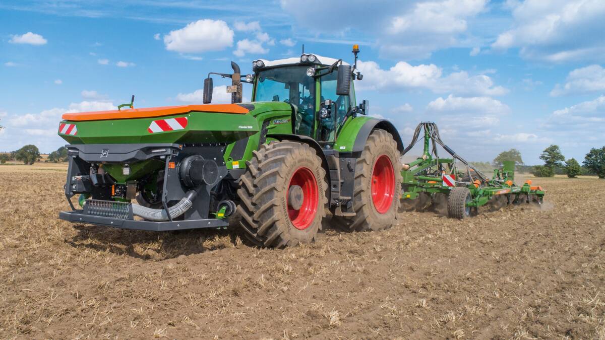 NEW HOPPER: Amazone will launch a new front-mounted seed and fertiliser hopper for its line of seed drills early next year. 