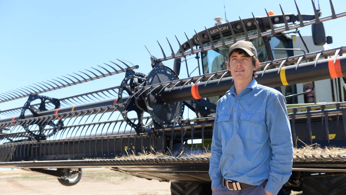 HARVESTING DATA: Satamap founder and Moree grain grower, Ben Boughton believes satellite imagery offers great value for on-farm decision making.