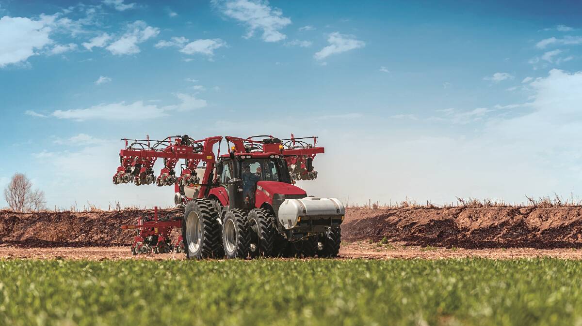 Underutilised capacity: Increasingly farm equipment is coming with precision agriculture tools as a standard feature. 
