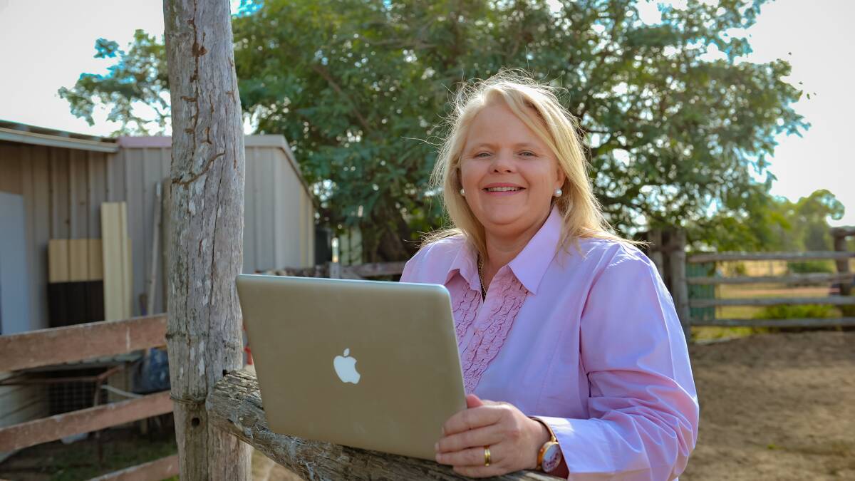VOICE OF REASON: Better Internet for Rural, Regional and Remote Australia, co-founder, and Alpha Qld grazier Kristy Sparrow.
