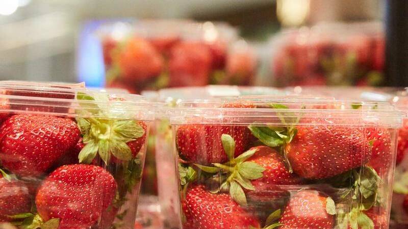 Needles found in strawberries, apples and other fruit sparked a months-long police investigation. Photo: Associated Press