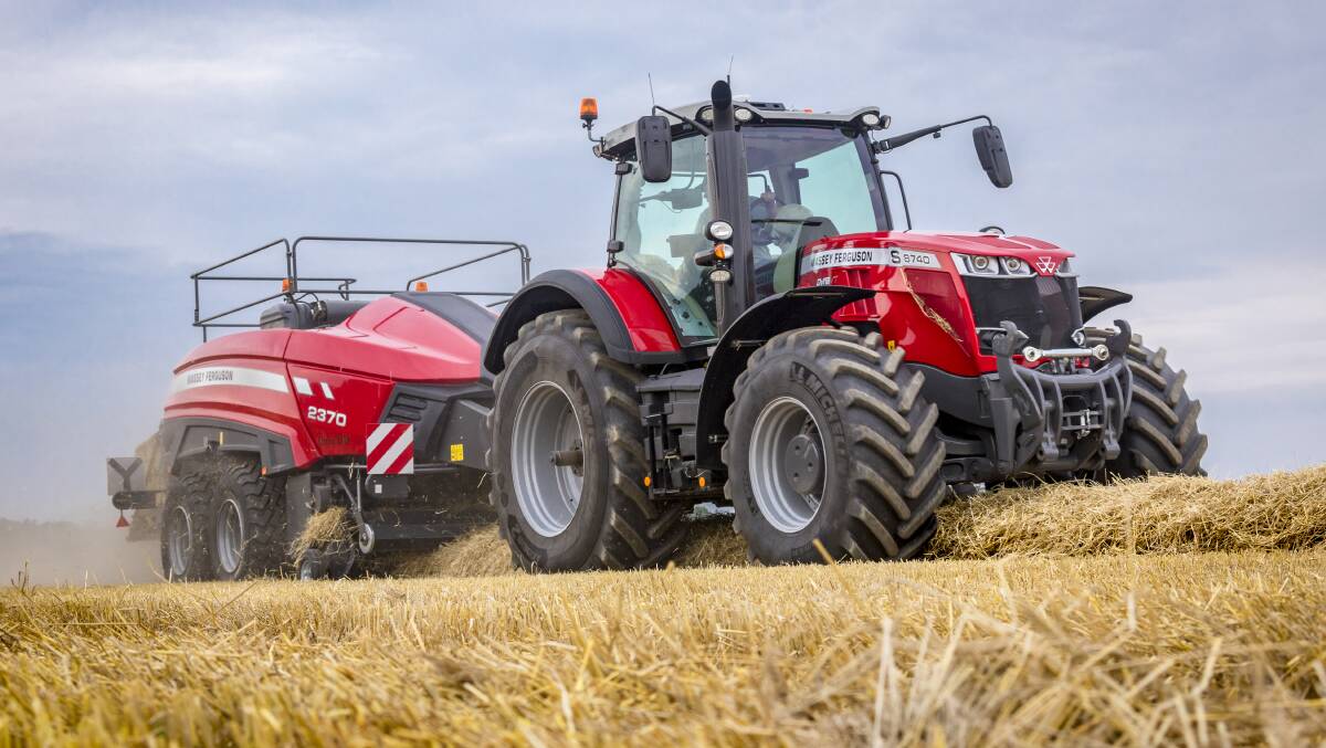  SPECIAL EFFECTS: Massey Ferguson said it would introduce extra efficiency, comfort, safety and style to the 75 to 275 kilowatt (100 to 370 horsepower) range of its high-specification Beauvais, France, built tractors. 