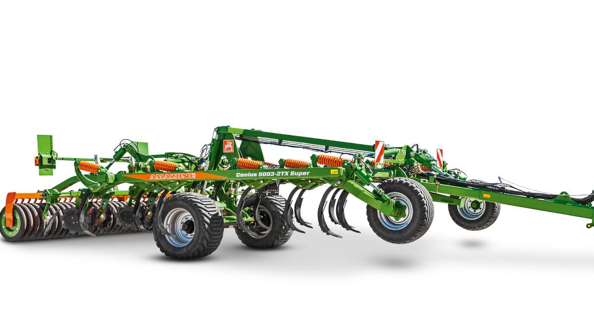 Amazone reckon's the Cenius cultivator is the one-machine solution for shallow or deep cultivation.