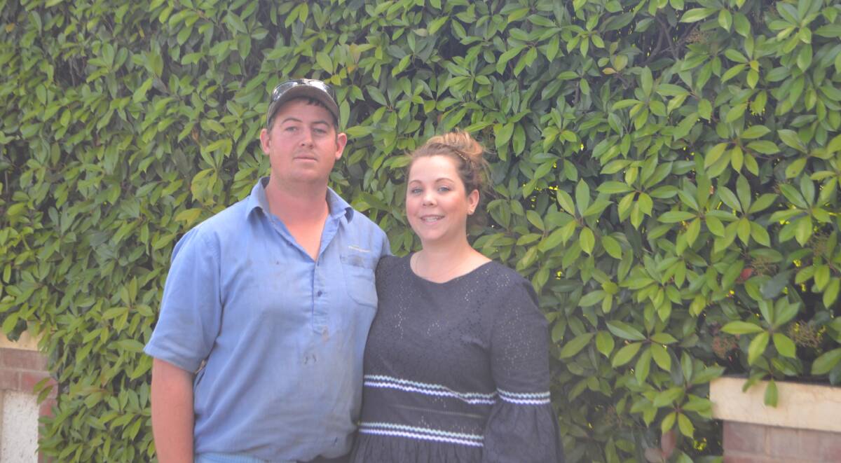 Harry and Bell Cook - farming is their career choice. "It is a good lifestyle, but we also make a reasonable income and it's a great place to bring up our family.” 