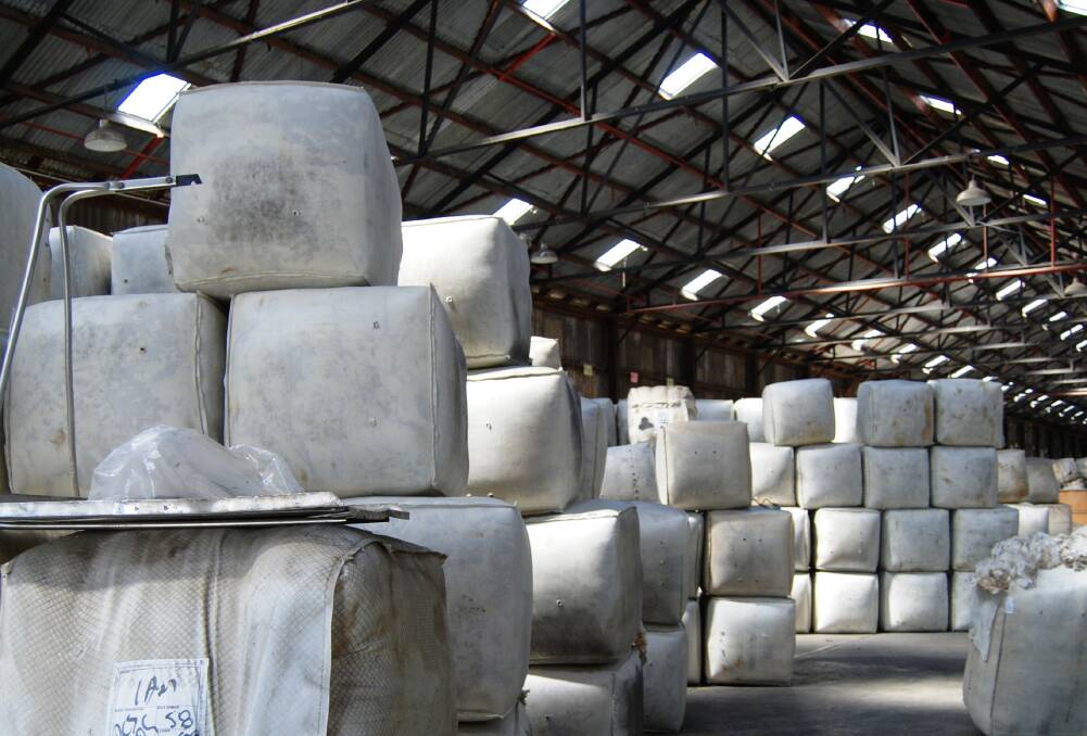 Australia produces about 228 million kilograms of greasy wool annually - or 80 per cent of the world's apparel wool. File photo.