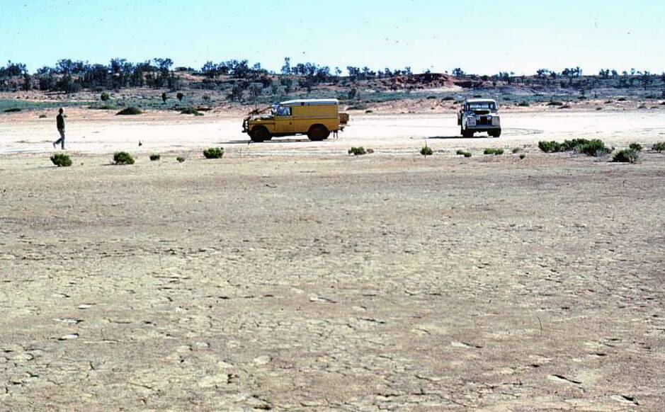 The expedition to Lake Pinpa in 1973. Photo: Michael Archer