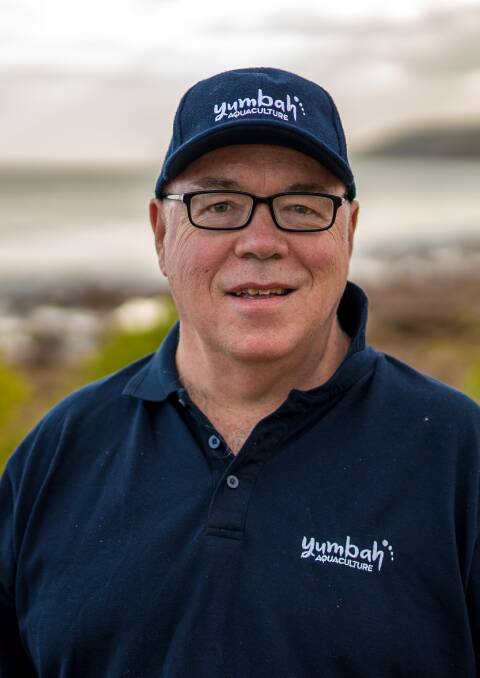 Yumbah Aquaculture founding director, Anthony Hall.