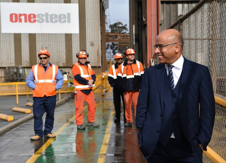 British industrialist, billionaire and chairman of Liberty OneSteel's parent company, the GFG Alliance, Sanjeev Gupta, wants Australian steel production modernised and expanded and the product range diversified.