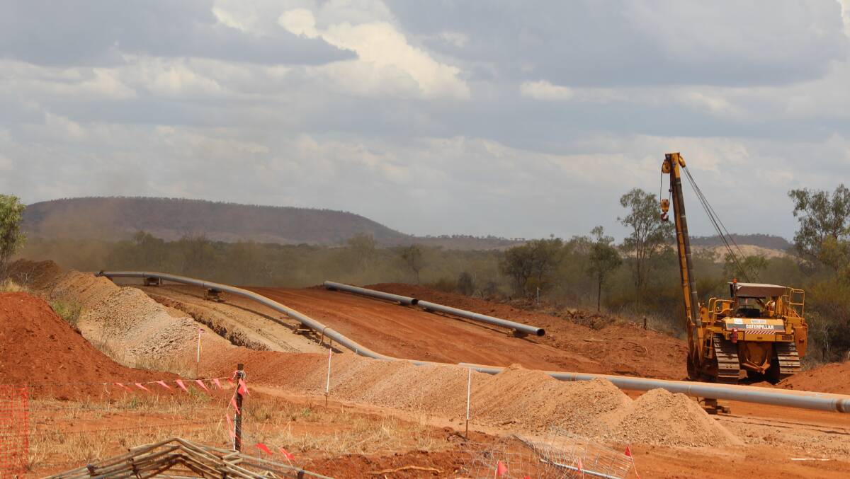 Plans to pipe Northern Territory gas to Incitec Pivot's Brisbane plant are dependent on the completion of the northern gas pipeline to Mount Isa by Christmas.