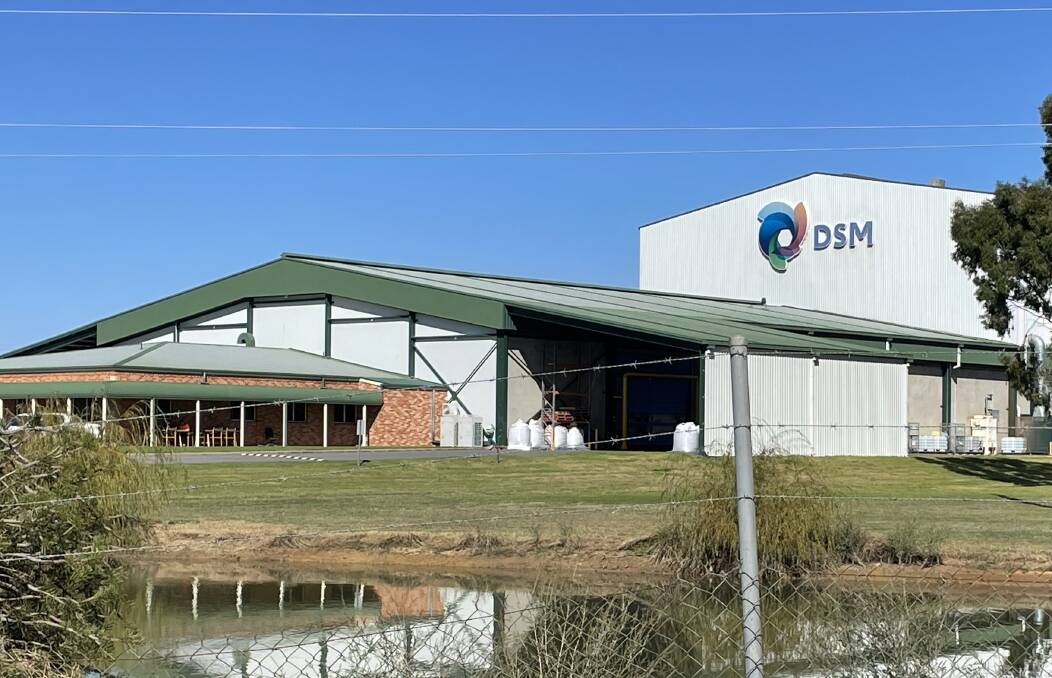 Royal DSM's livestock feed ingredients pre-mix plant Wagga Wagga, NSW.