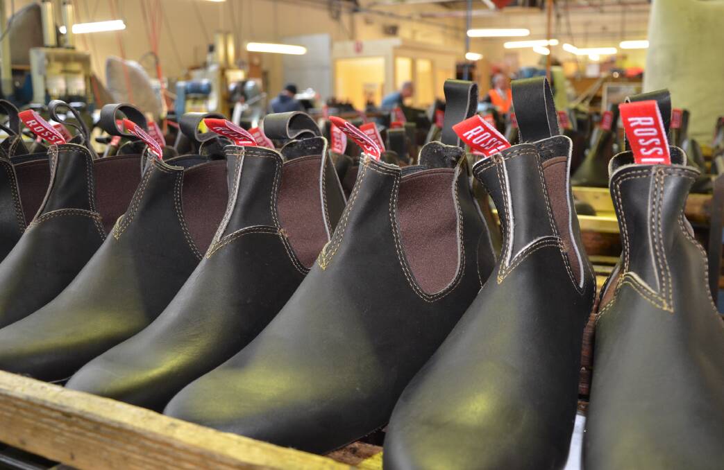 Rossi Boots RB step onto catwalk together | Farm Online Farmonline