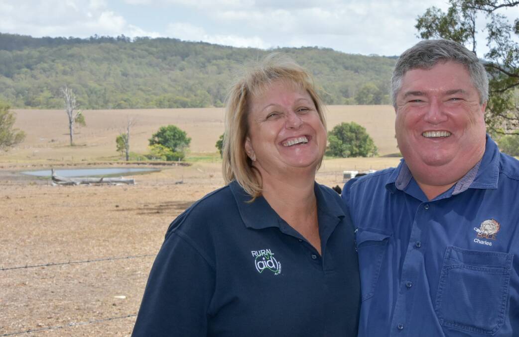 Rural Aid's Charles and Tracy Alder.