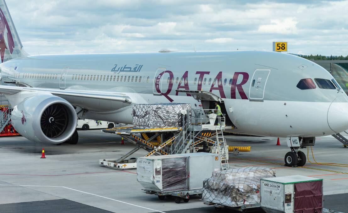 Agricultural sector exporters say more Qatar Airways flights from Australia would provide more chances to support existing markets and send extra orders to new customers, particularly for the meat trade. Photo by Shutterstock